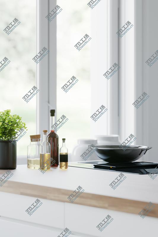 images/goods_img/202104091/White Kitchen by Kvik 3D model/4.jpg